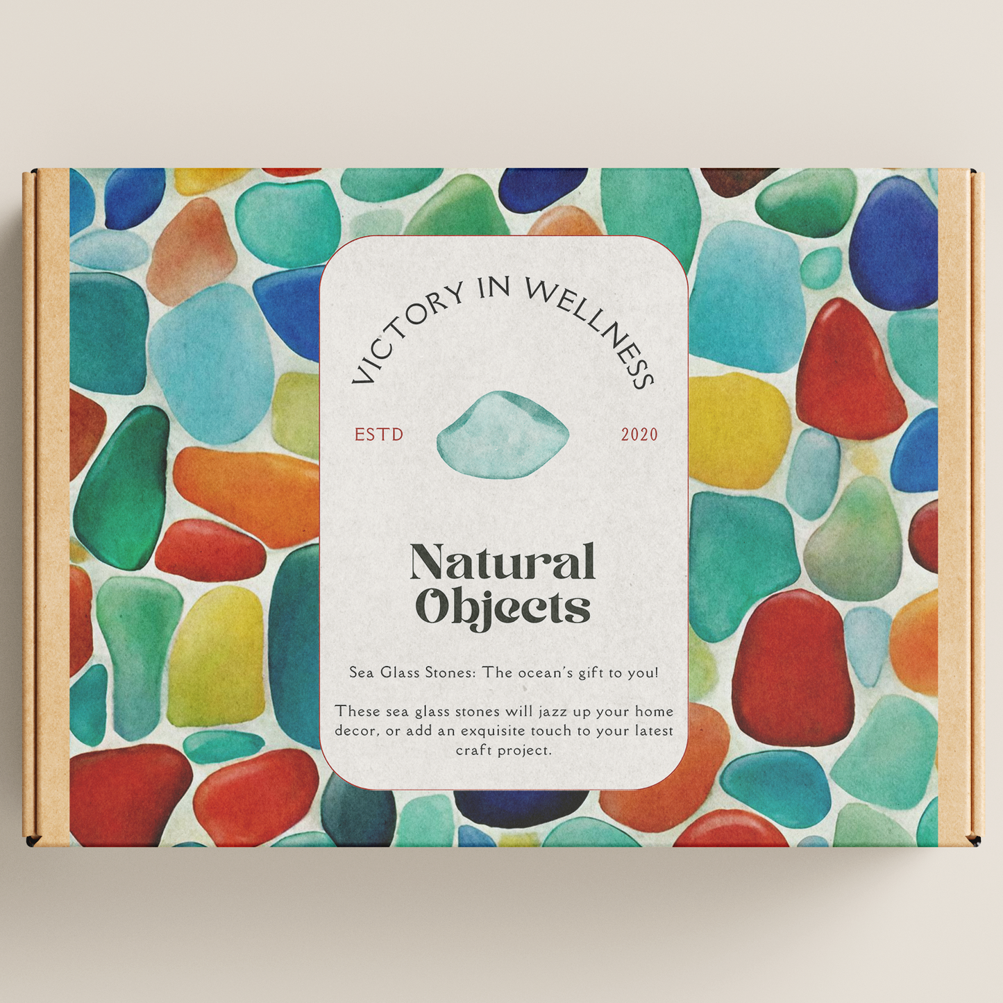 Raw Sea Glass, Natural, Authentic Sea Glass for DIY Crafts, Home Decor and Jewelry Making | by Victory In Wellness