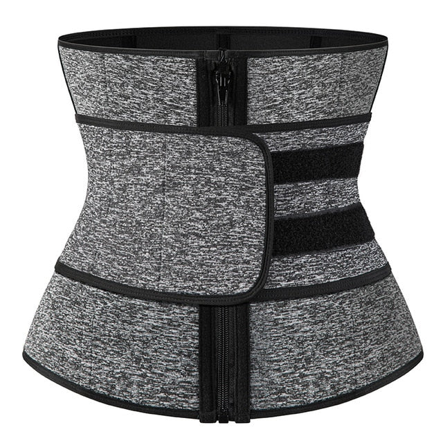 Steel Boned Waist Corset Trainer Sauna Sweat Sport Girdle Cintas Modeladora Women Weight Loss Lumbar Shaper Workout Trimmer Belt