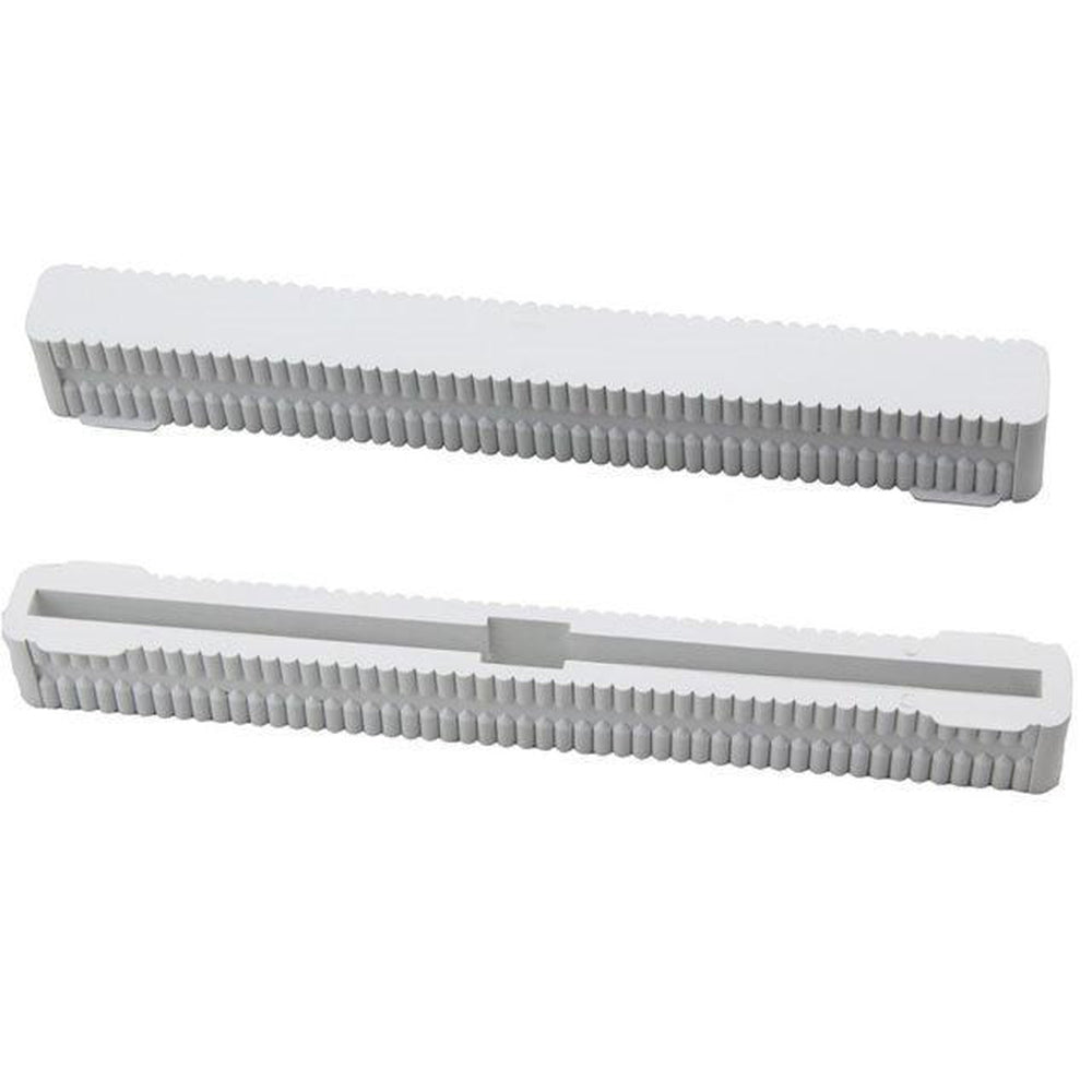 DORSAL Surfboard Fin Box Set for Longboard SUP Center Fin Box [Black - White]