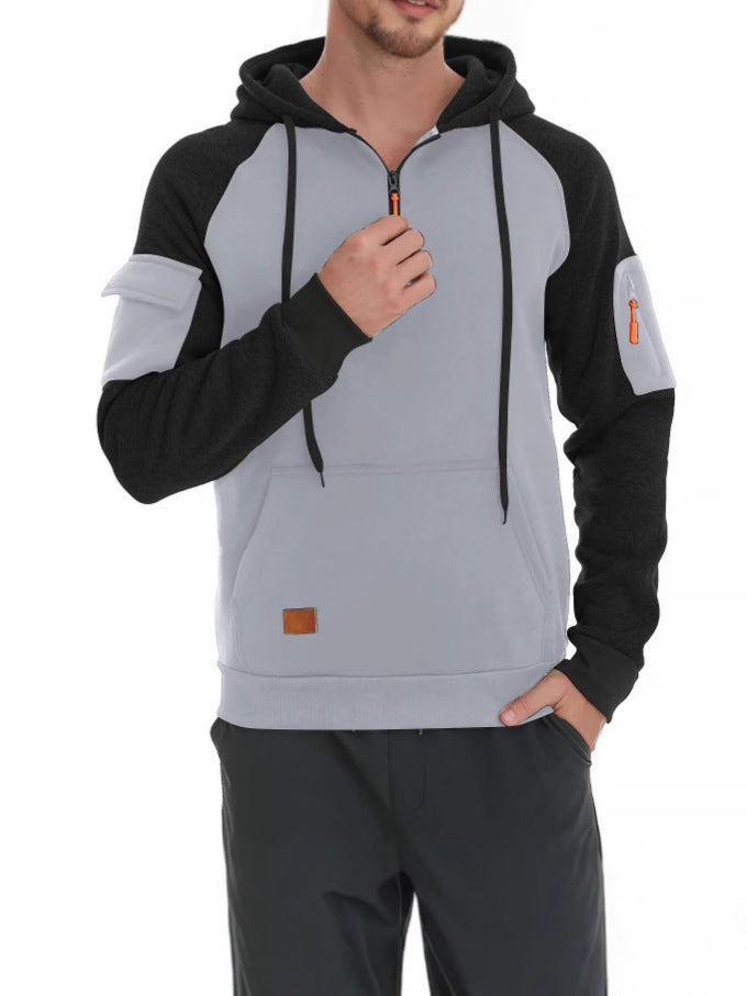 Men's Sweater Zipper Sports Hoodie