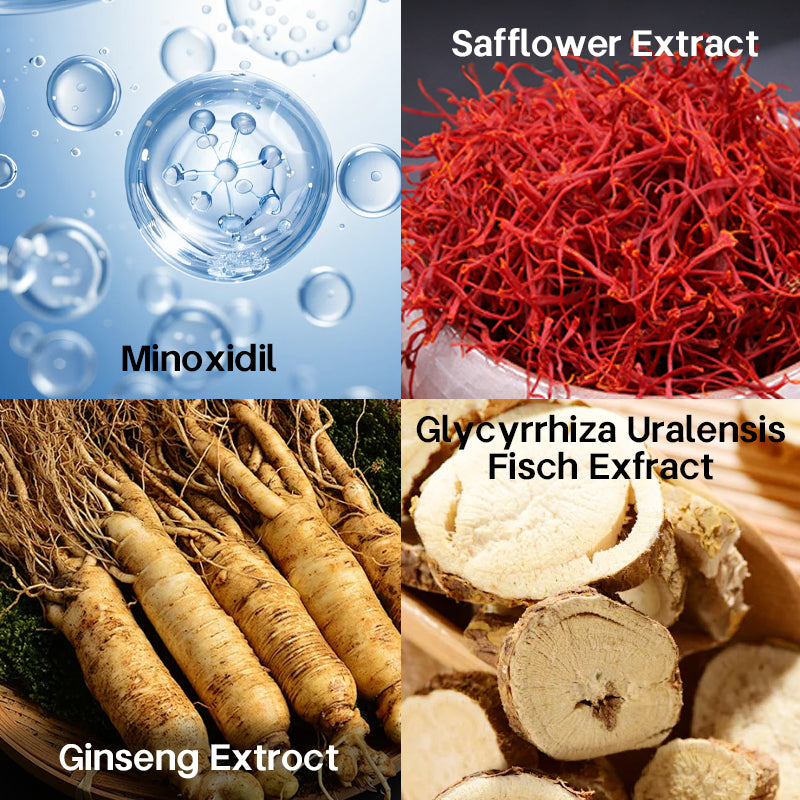 OEM ODM Fast Result Biotin Minoxidil Regrowth Ginger Anti Loss Organic Rosemary Oil Hair Growth Serum Oil