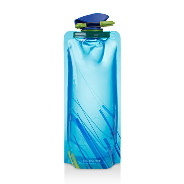 700mL Reusable Lightweight Collapsible Folding Water Bottle