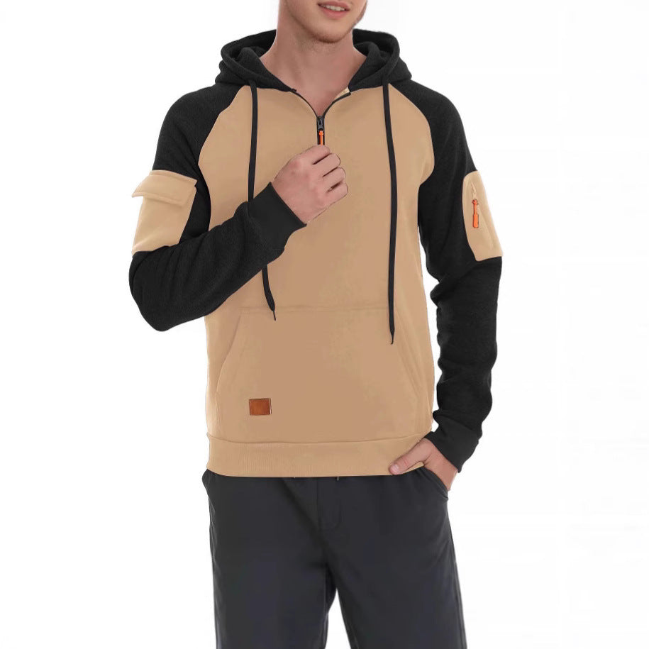 Men's Sweater Zipper Sports Hoodie