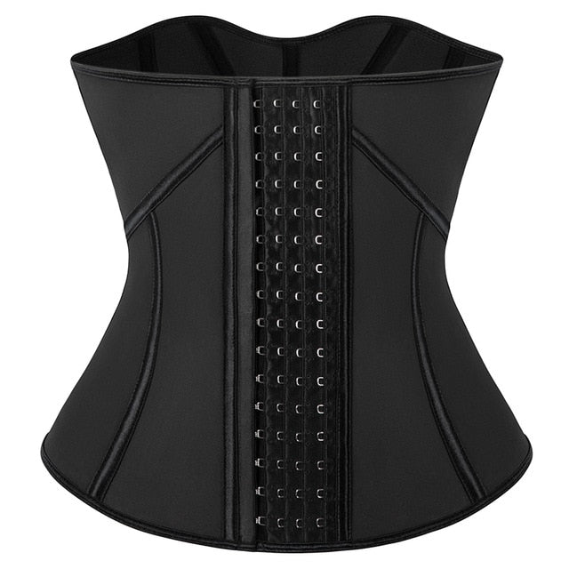 Steel Boned Waist Corset Trainer Sauna Sweat Sport Girdle Cintas Modeladora Women Weight Loss Lumbar Shaper Workout Trimmer Belt