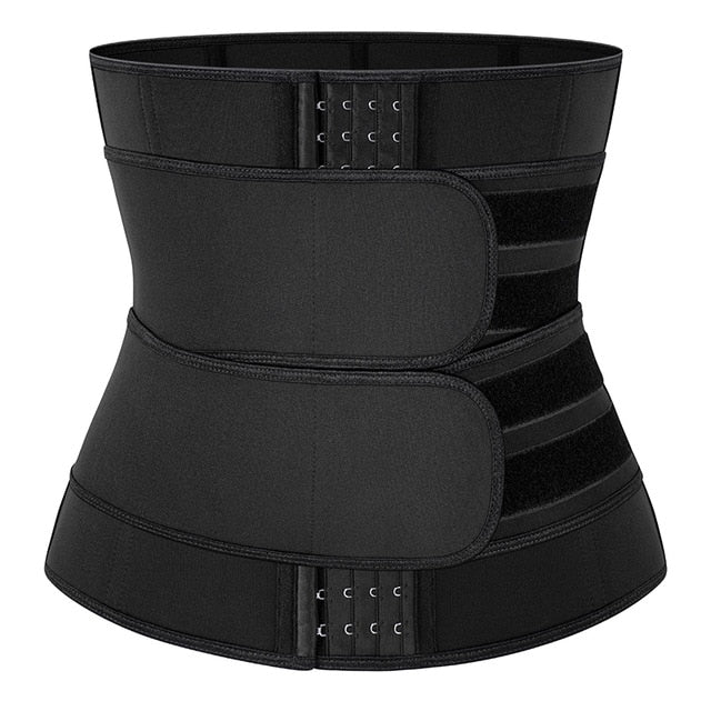 Steel Boned Waist Corset Trainer Sauna Sweat Sport Girdle Cintas Modeladora Women Weight Loss Lumbar Shaper Workout Trimmer Belt