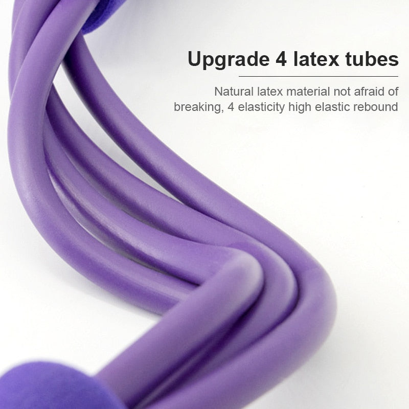 Resistance Elastic Pedal Puller Ropes Exerciser Rower Belly Resistance Band Home Gym Sport Training Bands For Fitness Equipment