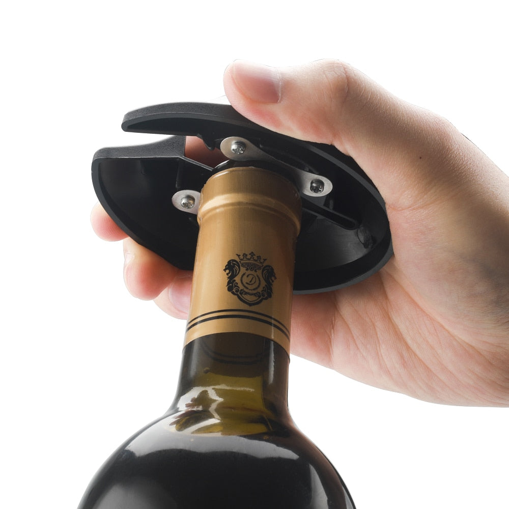 Rechargeable Electric Wine Opener Automatic Corkscrew Portable Household Tool With Foil Cutter & USB Charging Cable